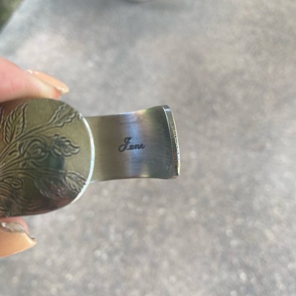 Vintage Pewter Bracelet - Picture 6 of 11